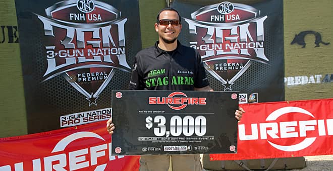 Kalani Laker Wins Second Place at 3GN Shoot-off at Texas Multi Gun Championship
