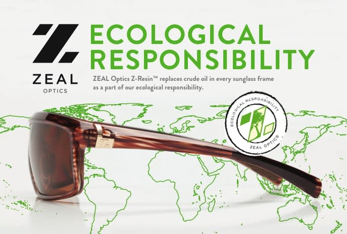 Zeal Optics Presents Plant-Based Sunglasses Line