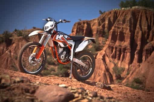 On Track with the KTM Freeride 350