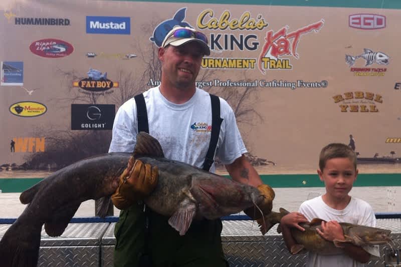 Cabela’s King Kat Tournament Results for the Ohio River at Gallipolis, Ohio