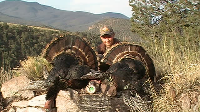 Kayden Marshall of Gila Trophy Outfitters in New Mexico with His Double