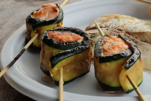 Easy Campfire Recipe: Zucchini-wrapped Salmon