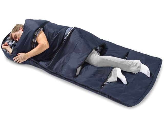 Ventilated Zippered Sleeping Bag for Those Warm Summer Nights