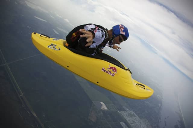 Have You Ever Considered Skydiving in a Kayak?