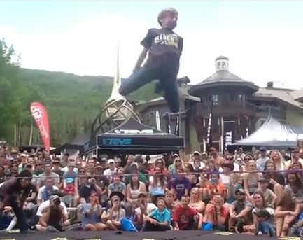 Video: 14-Year-Old Slackliner Takes Title at the Teva Summer Mountain Games