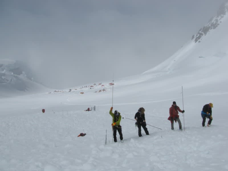 Avalanche Recovery Efforts Suspended on Mt. McKinley
