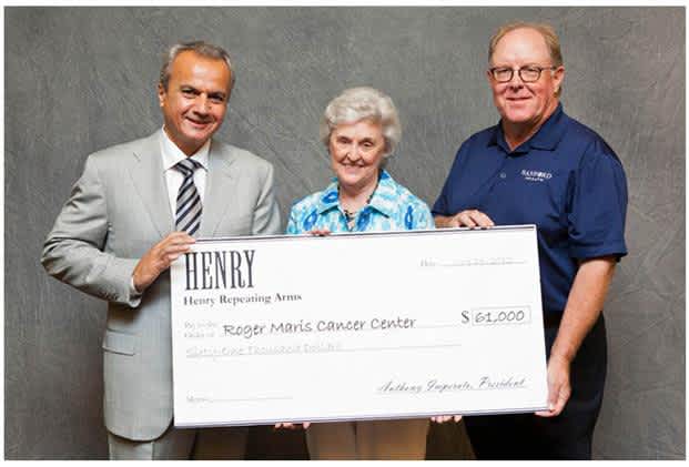 Auction of 50 Henry Rifles Raises $61,000 for the Roger Maris Cancer Center