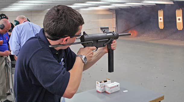 MP5s and Grease Guns for Youth Summit Shoot