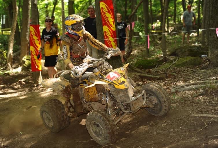 Can-Am ATV and Commander Side-by-side Racers Post Victories at the John Penton GNCC