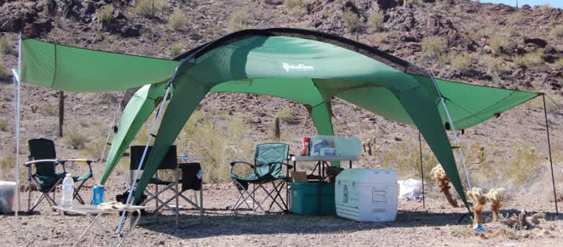 New Cottonwood XLT from PahaQue, the Ultimate in Versatile Shade Shelters