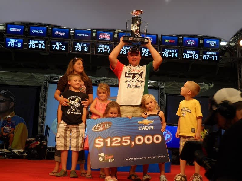 Dudley Wins Walmart FLW Tour on Lake Champlain, Clinches Angler of the Year Race