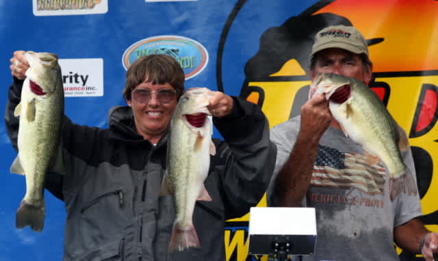 Sternard’s Win Lady Bass Anglers Association Angels Community Clinic Charity Tournament on Kentucky Lake