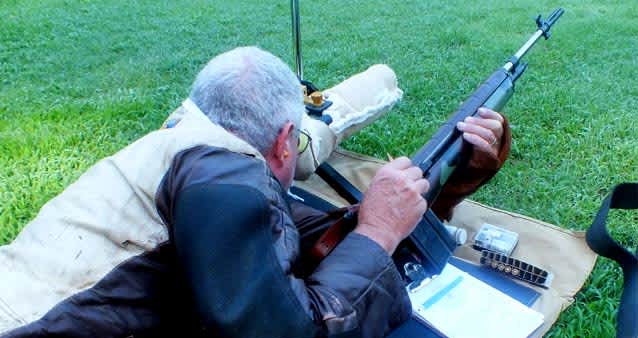 Preparing to Shoot the M1A Rifle at the Springfield Match
