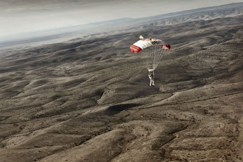 A 4-minute, 18-mile Skydive at 536 MPH is Just Practice for Felix Baumgartner