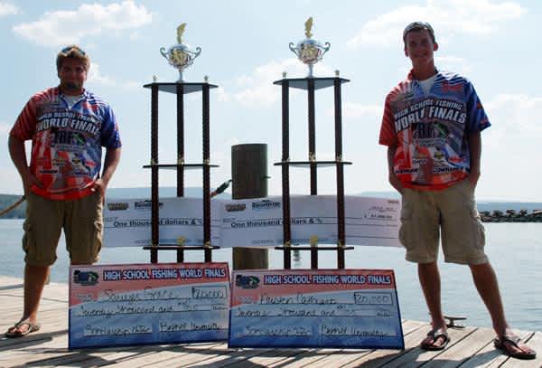 Sawyer Grace and Austen Cathcart Crowned 2012 High School Fishing World Champions