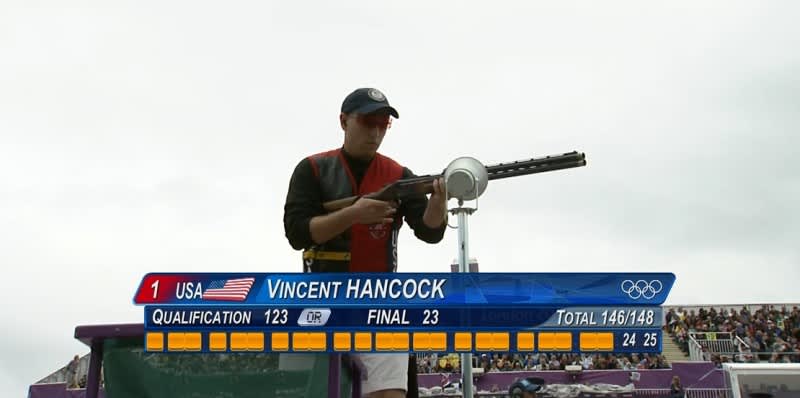Vincent Hancock Wins Gold in Men’s Skeet