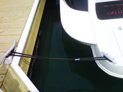 Durable Rope Helps Owners Keep Boat in Position