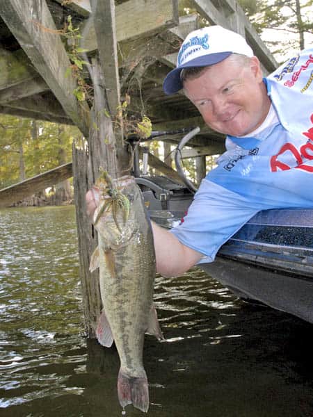 Catching Bass in Late Summer with Mark Rose: Fishing for Bass in “the Mouths”