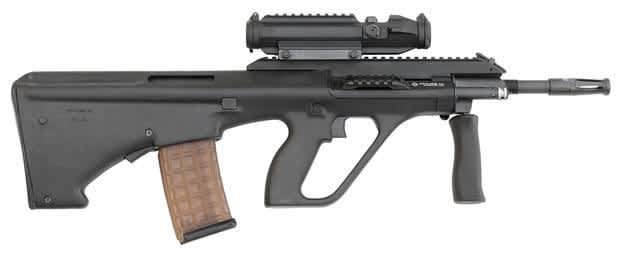 Steyr Arms Announces That Its Iconic AUG A3 Bullpup Design Will Be Available to American Shooters with a Cold-Hammer-Forged Barrel