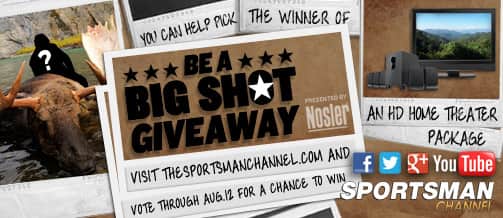 Vote Your Favorite Photo in Sportsman Channel and Nosler’s Be a BIG SHOT Giveaway