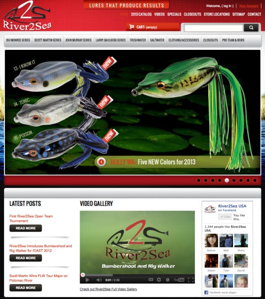 River2Sea Website Revamps