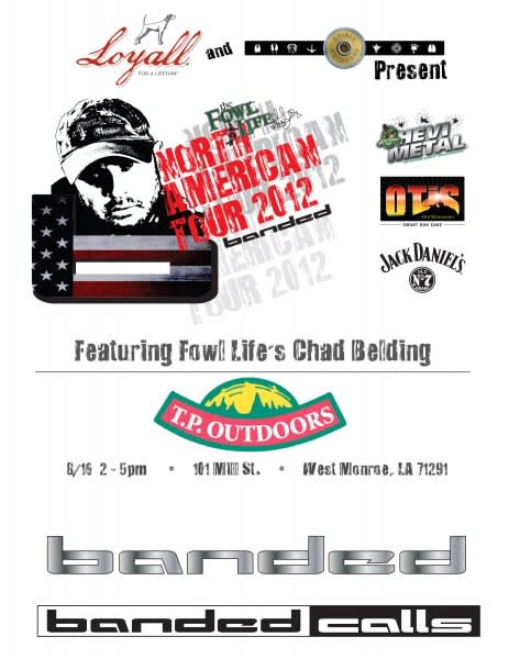Chad Belding is Coming to TP Outdoors in West Monroe, Louisiana!