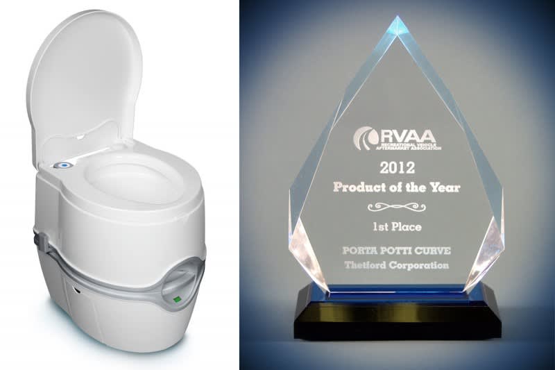 Thetford Toilet Wins RV Industry Award