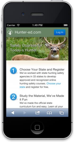 Students Can Take Online Hunter Safety Course on Any Device at Hunter-ed.com