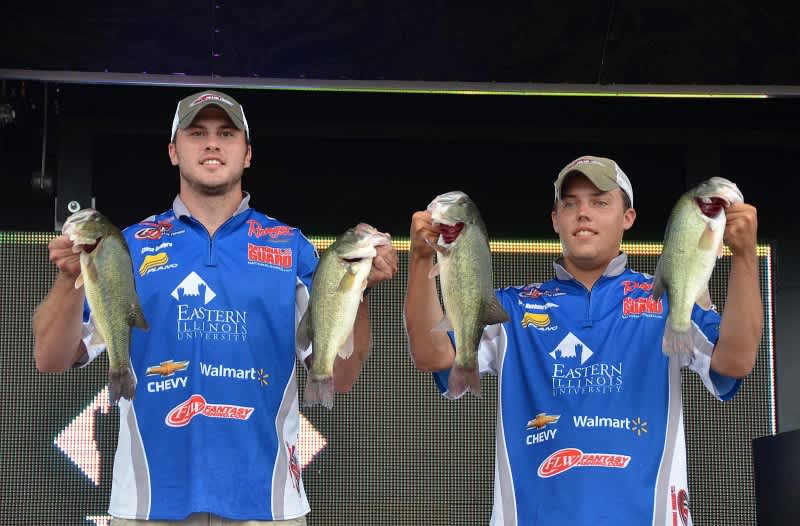 Eastern Illinois University with Early Lead at National Guard FLW College Fishing Central Conference