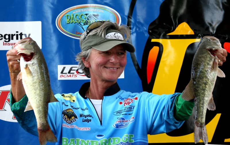 Pam Martin-Wells Holds Slim Lead at Lady Bass Anglers Association Neely Henry Event