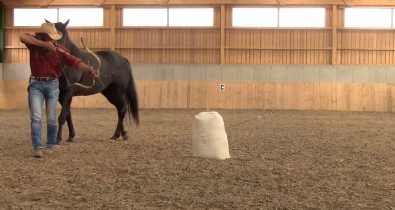 Video: Training a Horse for Mounted Archery