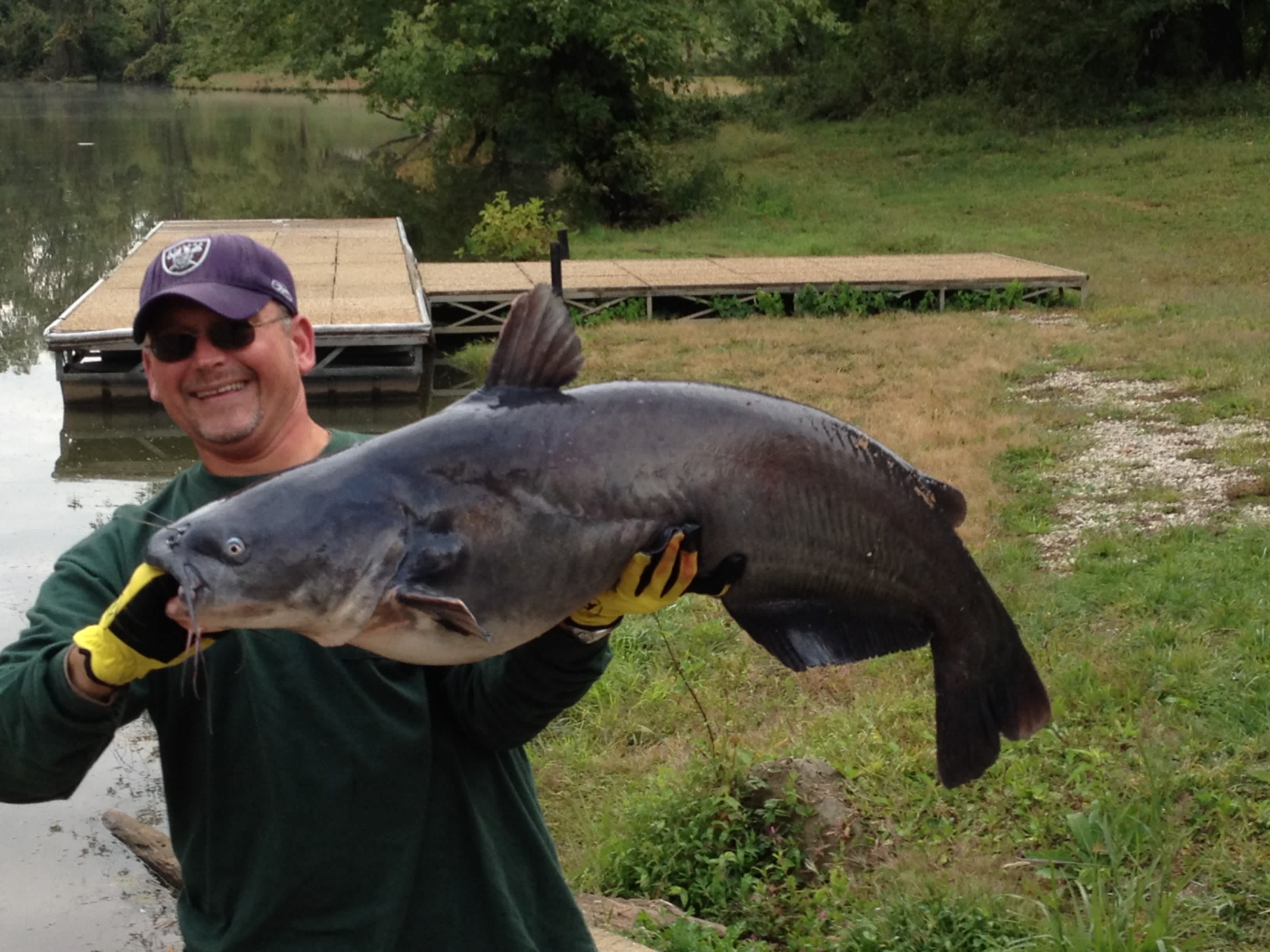 West Virginia State Record Blue Catfish Caught