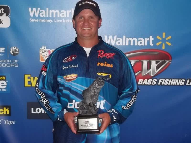 Rikard Wins Walmart Bass Fishing League South Carolina Division on Clarks Hill Lake