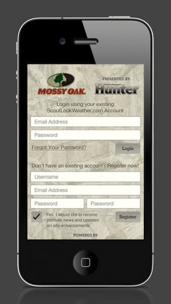 North American Hunting Club Presents FREE Mossy Oak Hunting Weather App