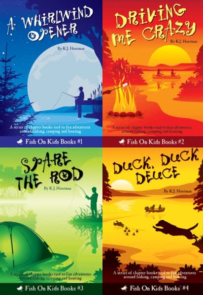 Fish On Kids: A Children’s Book Series That Promotes Fishing and the Outdoors