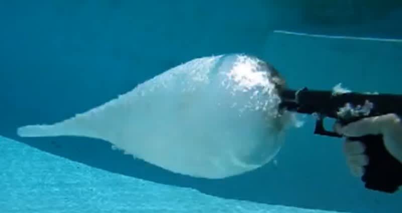 Video: Firing Guns Underwater, Do Not Try This at Home