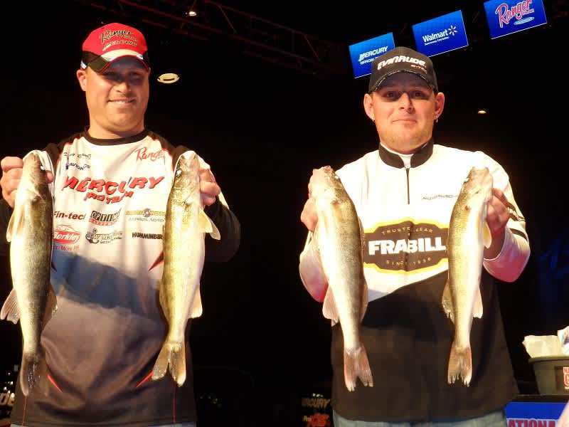 Plautz Leads National Guard FLW Walleye Tour Championship on Mississippi River