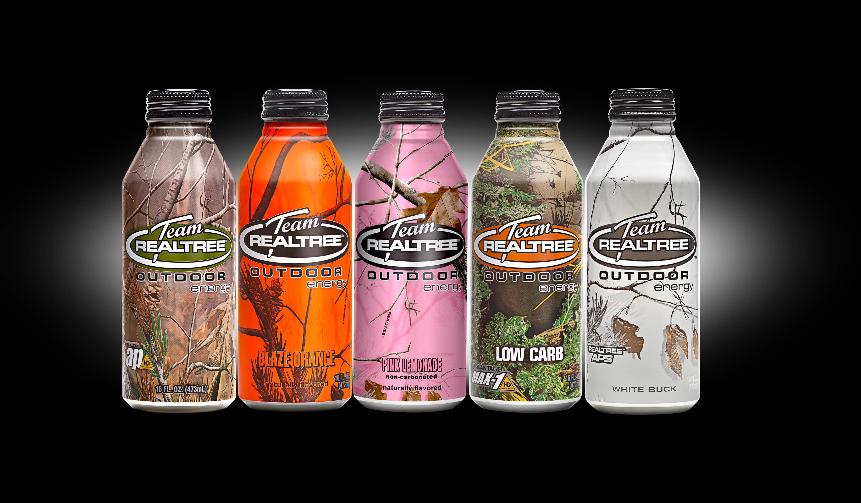 Team Realtree Outdoors Energy Drinks