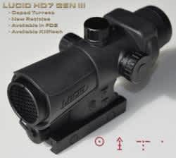 LUCID Refines the HD7 Red Dot Sight in a New Generation III Unit