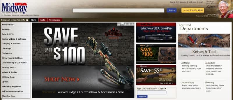 MidwayUSA Launches New and Improved Website