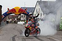 Red Bull and KTM Help Moto3 World Champion Cortese Celebrate at Home