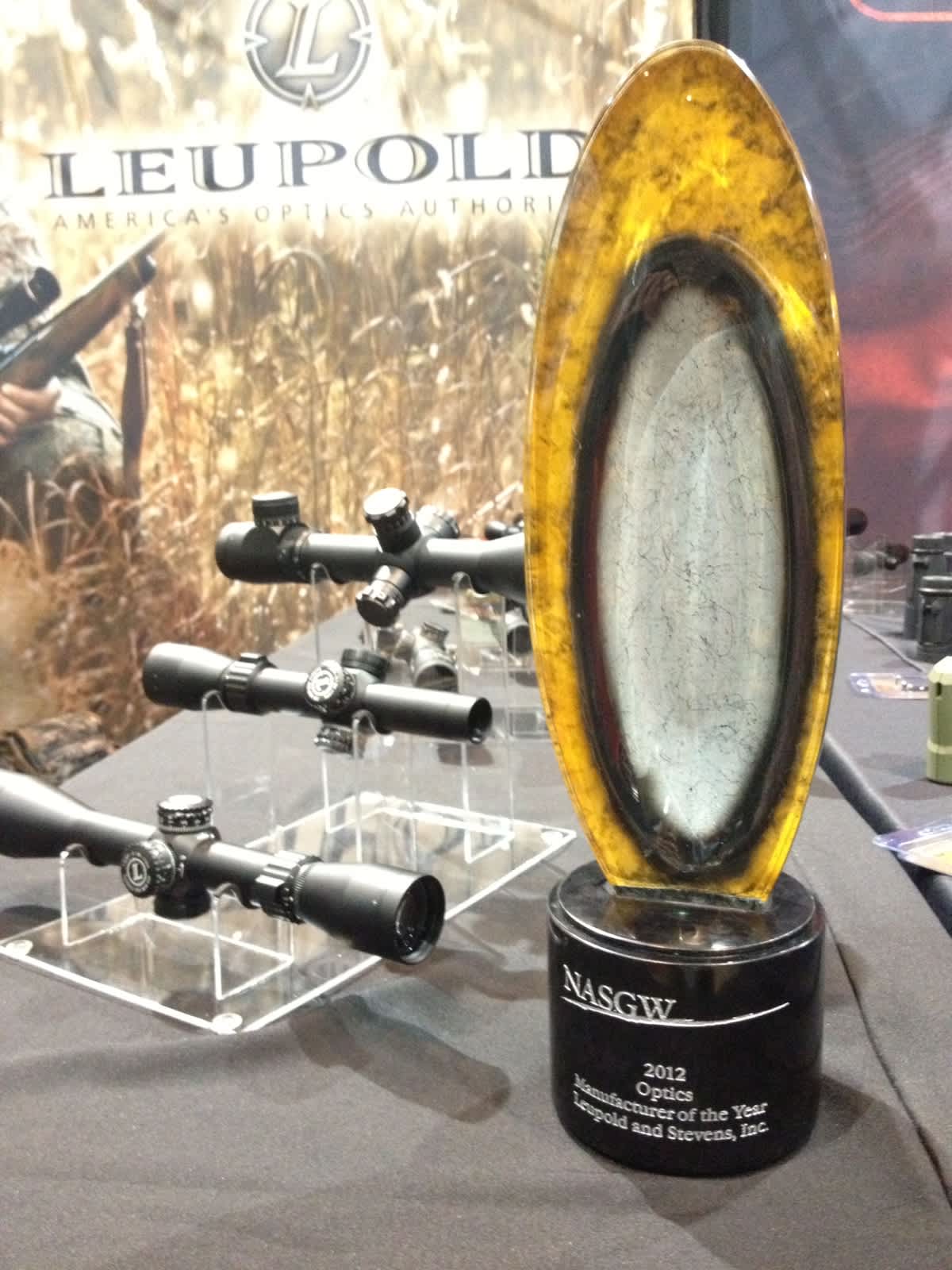 Leupold and Stevens, Inc. Named NASGW Optics Manufacturer of the Year