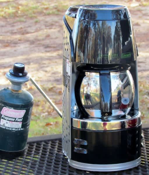 Coleman 10-Cup Portable Propane Coffeemaker