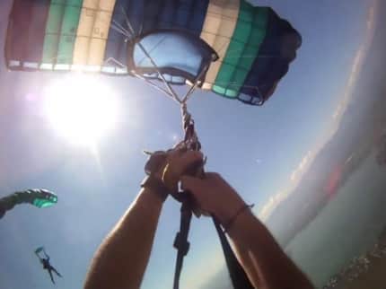 Video: Bloodcurdling Close Call after Skydiver’s Parachute Malfunctions