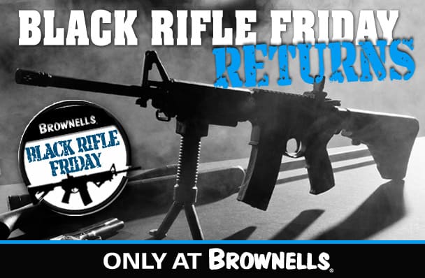 Gear Up with Brownells’ Black Rifle Friday Specials