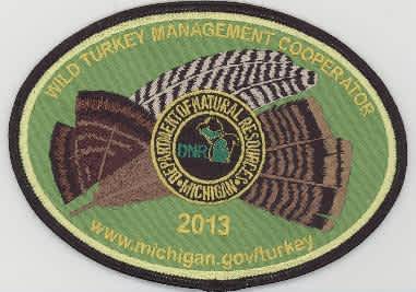 Lake Orion Student’s Design Wins 2013 Michigan Wild Turkey Cooperator Patch Contest