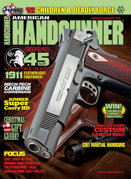 Colt’s Lightweight Government Model Bulks Up January/February 2013 Issue of American Handgunner