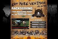 Weaver Presents “Racksgiving,” a Block of Wall-to-wall Deer Hunting Programing on Sportsman Channel