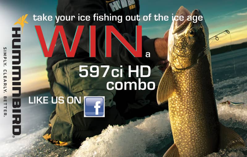 Humminbird’s “Take Your Ice Fishing Out of the Ice Age” Sweepstakes