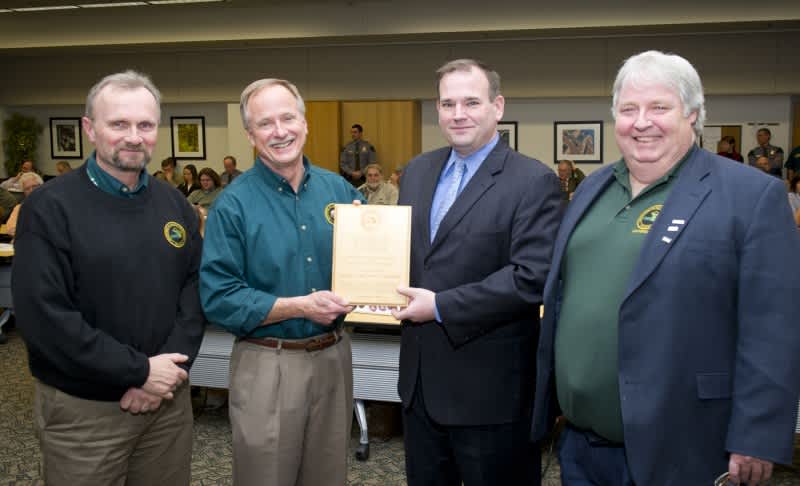 Michigan DNR Honors Michigan Duck Hunters Association with Partners in Conservation Award